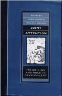 Cover of Joint attention by Philip J. Dunham
