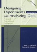 Cover of Designing experiments and analyzing data by Scott E. Maxwell