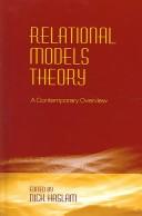 Cover of Relational Models Theory by Nick Haslam