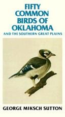 Front cover of Fifty common birds of Oklahoma and the southern Great Plains by George Miksch Sutton