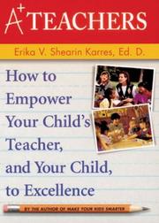 Front cover of A+ Teachers by Erika V. Shearin Karres