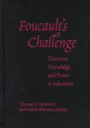 Cover of Foucault's challenge by Thomas S. Popkewitz