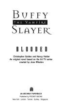 Cover of Blooded by Nancy Holder