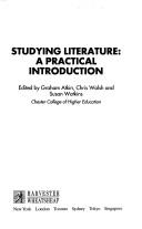 Front cover of Studying literature by Graham Atkin