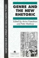 Front cover of Genre and the new rhetoric by Aviva Freedman