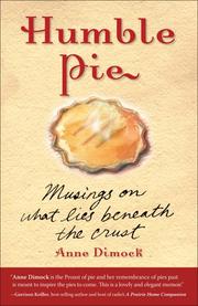 Cover of Humble Pie by Anne Dimock