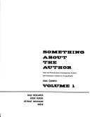 Cover of Something About the Author by Anne Commire