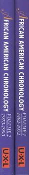 Front cover of African American chronology by Alton Hornsby