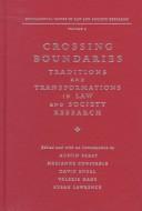 Cover of Crossing boundaries by Austin Sarat