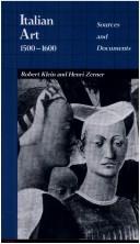 Front cover of Italian art 1500-1600 by Robert Klein