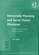 Front cover of Democratic Planning and Social Choice Dilemmas by Tore Sager