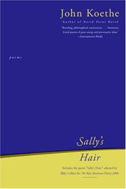 Cover of Sally's Hair by John Koethe