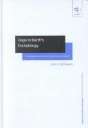 Front cover of Hope in Barth's eschatology by John C. McDowell