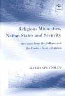 Front cover of Religious Minorities, Nation States, and Security by Mario Apostolov
