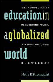 Front cover of Education in a Globalized World by Nelly P. Stromquist
