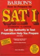 Cover of How to Prepare for Sat I (Barron's How to Prepare for the Sat I (Book Only)) by Brownstein, Samuel C.
