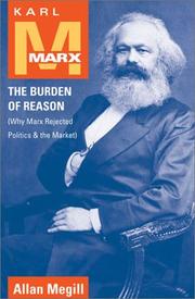 Cover of Karl Marx by Allan Megill