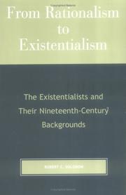 Cover of From rationalism to existentialism by Robert C. Solomon