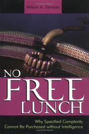 Front cover of No Free Lunch by William A. Dembski
