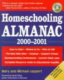 Cover of Homeschooling almanac, 2000-2001 by Mary Leppert