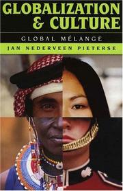 Front cover of Globalization and Culture by Jan Nederveen Pieterse