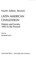 Cover of Latin American Civilization by Benjamin Keen