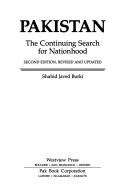 Cover of Pakistan by Shahid Javed Burki