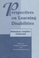 Cover of Perspectives on learning disabilities by Robert J. Sternberg