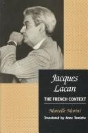 Cover of Jacques Lacan by Marcelle Marini