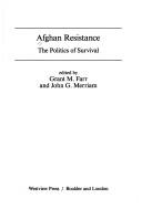 Front cover of Afghan Resistance by Grant M. Farr