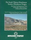 Front cover of The South Tibetan detachment system, Himalayan orogen by B. C. Burchfiel
