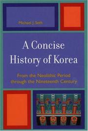Front cover of A Concise History of Korea by Michael J. Seth