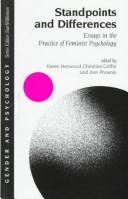 Cover of Standpoints and differences by Christine Griffin
