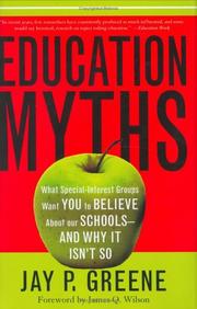 Cover of Education Myths by Jay P. Greene