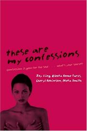 Cover of These are my confessions by Joy King