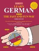 Cover of Learn German the Fast and Fun Way with Cassettes (Fast and Fun Way Audiocassette Packages) by P. Graves