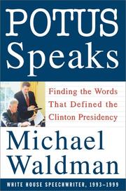 Cover of POTUS speaks by Michael Waldman