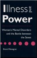 Front cover of Illness and power by Brant Wenegrat