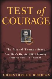 Cover of Test of courage by Christopher Robbins