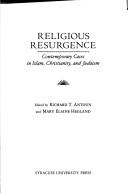 Cover of Religious resurgence by Richard T. Antoun
