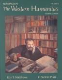 Front cover of Readings in the Western humanities by Roy T. Matthews