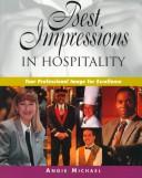 Front cover of Best Impressions in Hospitality by Angie Michael
