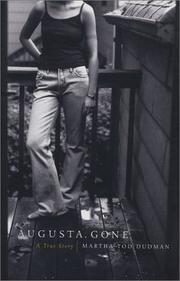 Cover of Augusta, Gone by Martha Tod Dudman