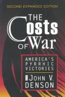 Front cover of The Costs of War by John Denson