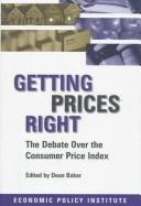 Cover of Getting prices right by Dean Baker