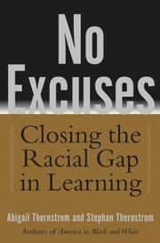 Front cover of No excuses by Abigail M. Thernstrom