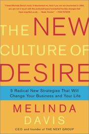Front cover of The New Culture of Desire by Melinda Davis
