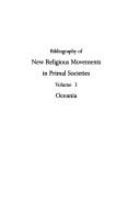 Cover of Bibliography of New Religious Movements in Primal Societies by Harold W. Turner