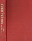 Front cover of Puro teatro by Alberto Sandoval-Sánchez