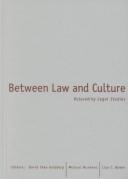 Cover of Between law and culture by David Theo Goldberg